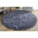 Tapete Redondo Felpudo Premium 1,30m Antiderrapante