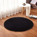 Tapete Redondo Felpudo Premium 1,30m Antiderrapante