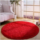 Tapete Redondo Felpudo Premium 1,30m Antiderrapante