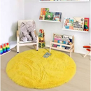 Tapete Redondo Felpudo Premium 1,30m Antiderrapante