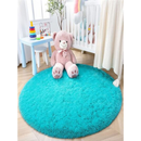 Tapete Redondo Felpudo Premium 1,30m Antiderrapante